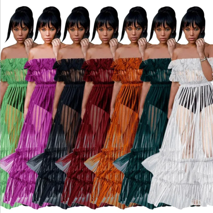 2019 New 7 colors See through mesh plus size women clothes Summer Casual african dresses FM-K1962
2019 New 7 colors See through mesh plus size women clothes Summer Casual african dresses FM-K1962