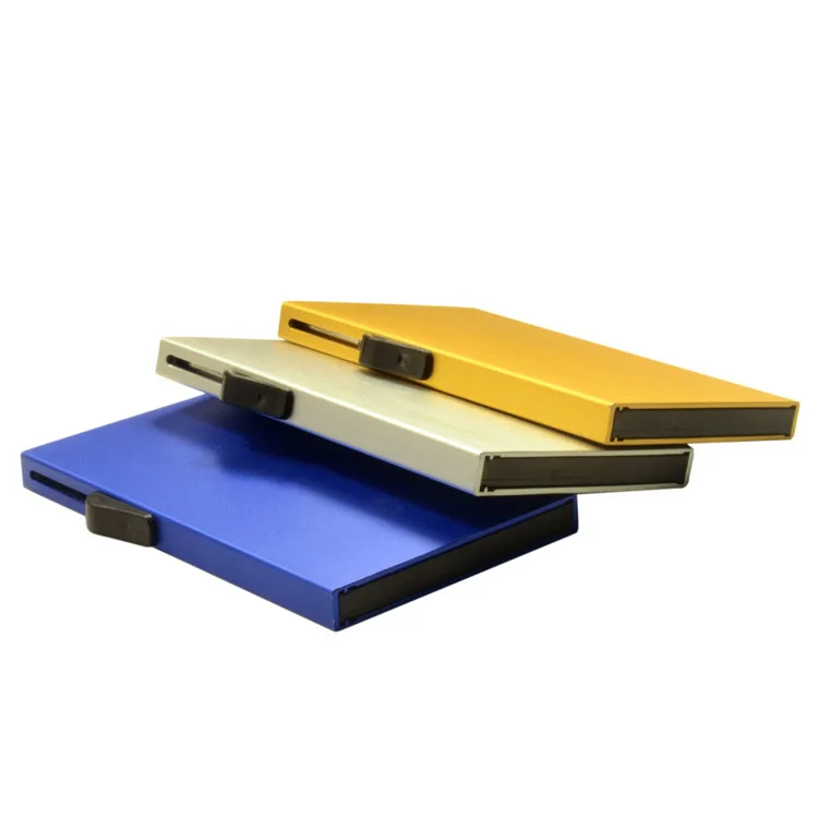 2021 hot the RFID minimalist for men and women aluminium pop up credit card holder, Red, blue, black,purple,golden, gray, silver
2021 hot the RFID minimalist for men and women aluminium pop up credit card holder, Red, blue, black,purple,golden, gray, silver