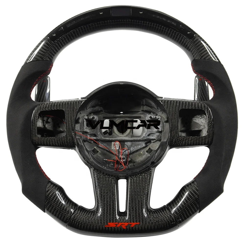 Custom LED Carbon Fiber Flat Bottom Special Customized Steering Wheel For JEEP Grand Cherokee SRT, Black
Custom LED Carbon Fiber Flat Bottom Special Customized Steering Wheel For JEEP Grand Cherokee SRT, Black