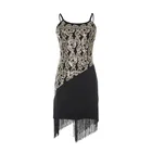 Women 1920 s Vintage Great Gatsby Dress Sequins Dress V-Neck Bodycon Beaded Party Dress