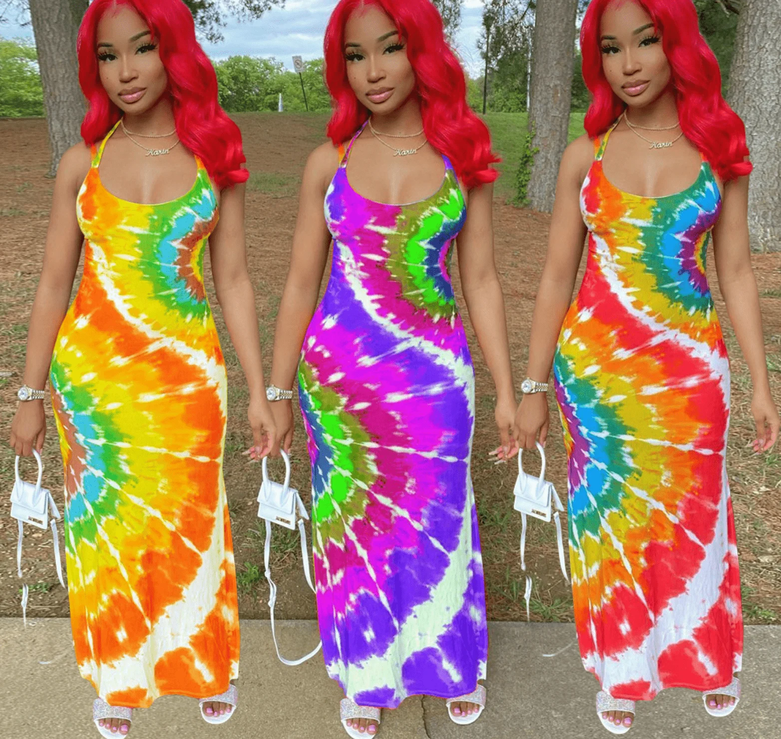 2021 fashion sexy summer dress print halter backless sleeveless slit maxi girls' dresses club wear sexy dress, Picture color
2021 fashion sexy summer dress print halter backless sleeveless slit maxi girls' dresses club wear sexy dress, Picture color
