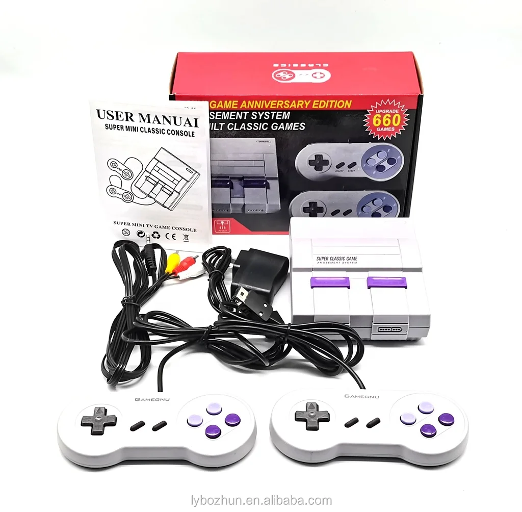 Mini Console 8 Bit Game Retro Handheld Game Player Classic TV Video 660 Game Console
Mini Console 8 Bit Game Retro Handheld Game Player Classic TV Video 660 Game Console