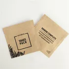 Brown Kraft Paper Small Pouch Coffee Powder Packaging Bags Drip Coffee Sachet for Capsule/Tea