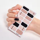 Colorful Creative Nail Sticker set Designer Nail Foil Full Cover Nail Stickers