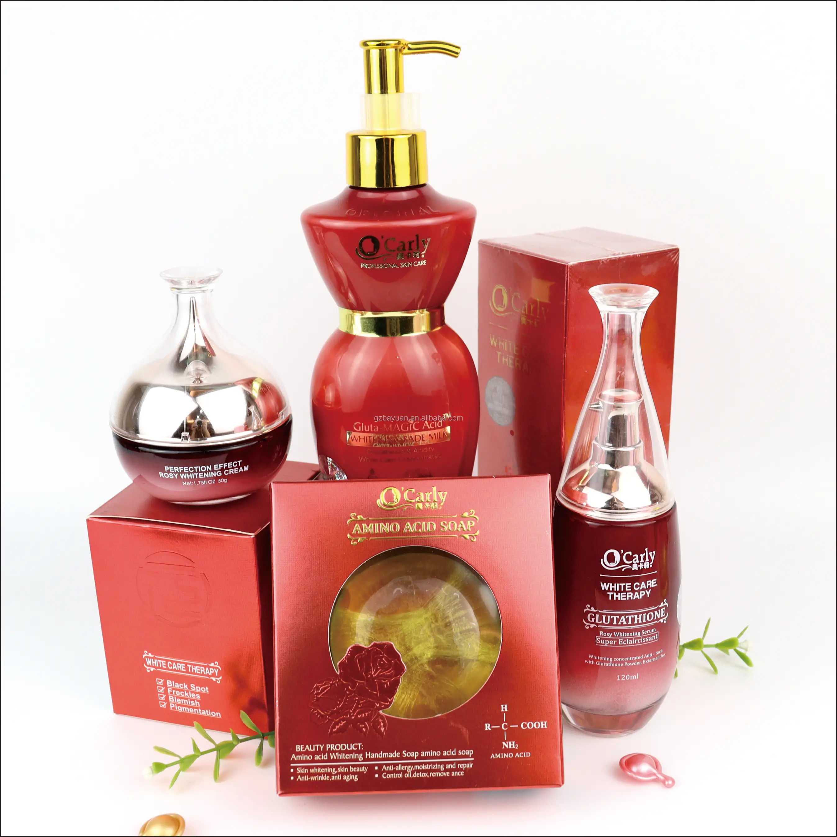 Best Cosmetics Superior Whitening Products Rose Oil Black Dark Spot Remover Private Label Skin Care Sets With Logo
Best Cosmetics Superior Whitening Products Rose Oil Black Dark Spot Remover Private Label Skin Care Sets With Logo