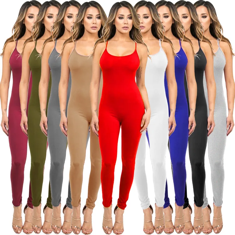 Wholesale cheap item women's multi solid color one piece sexy strap shoulder tight fitting romper bodycon Jumpsuits, Select
Wholesale cheap item women's multi solid color one piece sexy strap shoulder tight fitting romper bodycon Jumpsuits, Select