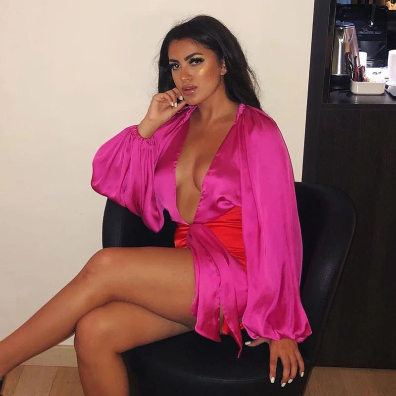 J9820 Casual plus size Silk Two Piece Skirt Set Long Sleeve V Neck Loose T-shirt Stacked Mini Skirt Two Piece Set
J9820 Casual plus size Silk Two Piece Skirt Set Long Sleeve V Neck Loose T-shirt Stacked Mini Skirt Two Piece Set