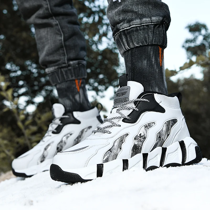 High-top plus velvet cotton shoes men's sports shoes 2021 new winter warm sports shoes, 3 colors
High-top plus velvet cotton shoes men's sports shoes 2021 new winter warm sports shoes, 3 colors