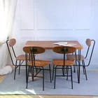 Modern unique dining room tables set Small Family Table and Chair 4 for Dining room