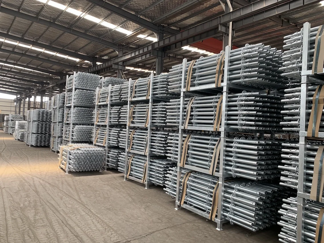 Heavy Duty Hot Dip Galvanized Ringlock Scaffolding For Construction