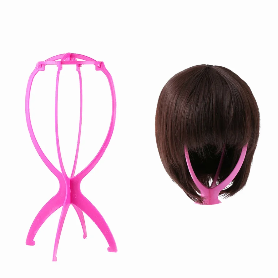 Collapsible Wig Head Stand Custom Makeup Brish Holder Foldable Plastic Professional, Black,rose pink
Collapsible Wig Head Stand Custom Makeup Brish Holder Foldable Plastic Professional, Black,rose pink