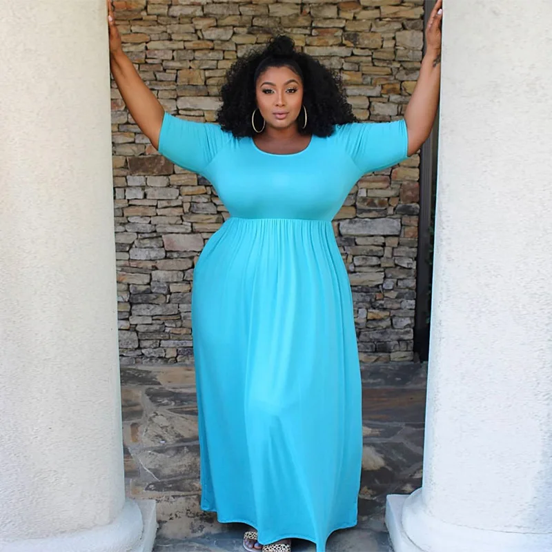plus size dresses t shirt 3xl 4xl 6xl Short Sleeve casual outfits for 2xl xl-5xl customized plain color long women maxi dress, Customized color
plus size dresses t shirt 3xl 4xl 6xl Short Sleeve casual outfits for 2xl xl-5xl customized plain color long women maxi dress, Customized color