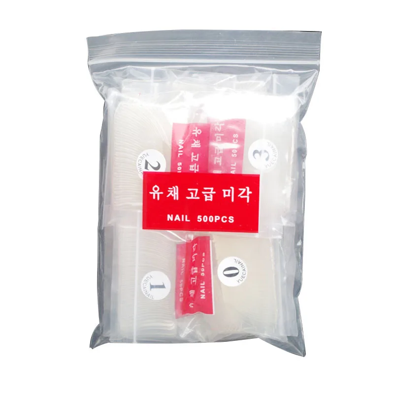 Nail plate transparent color, 500pcs half nail plate beginners, all wear fake nail practice nail plate
Nail plate transparent color, 500pcs half nail plate beginners, all wear fake nail practice nail plate