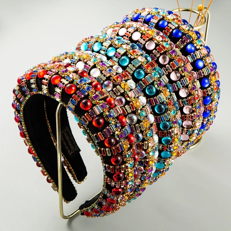 5 Pcs/lots Baroque Colorful Crystal Headband for Woman Vintage Pearl Rhinestone Hair Bands Bride Wedding Hair Accessories, Picture shows
5 Pcs/lots Baroque Colorful Crystal Headband for Woman Vintage Pearl Rhinestone Hair Bands Bride Wedding Hair Accessories, Picture shows