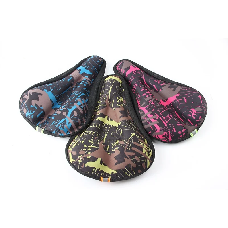 Best Extra Exercise Road Padded Gel Bike Saddle Cover, DIY Bicycle 3d Camo Silica Bike Seat Cover for Spin Peloton
Best Extra Exercise Road Padded Gel Bike Saddle Cover, DIY Bicycle 3d Camo Silica Bike Seat Cover for Spin Peloton