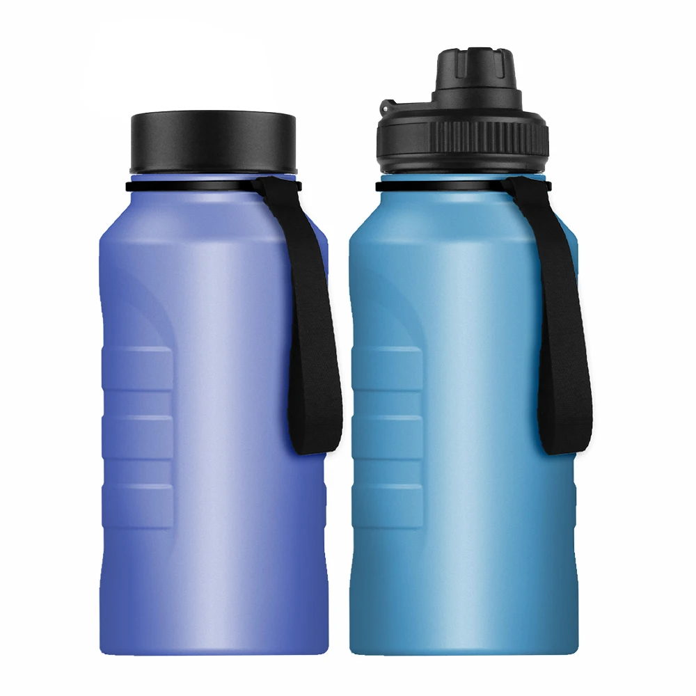 Wholesale 1.3L singe wall stainless steel water bottle with straw and handle sport bottle for outdoor, Customized color
Wholesale 1.3L singe wall stainless steel water bottle with straw and handle sport bottle for outdoor, Customized color
