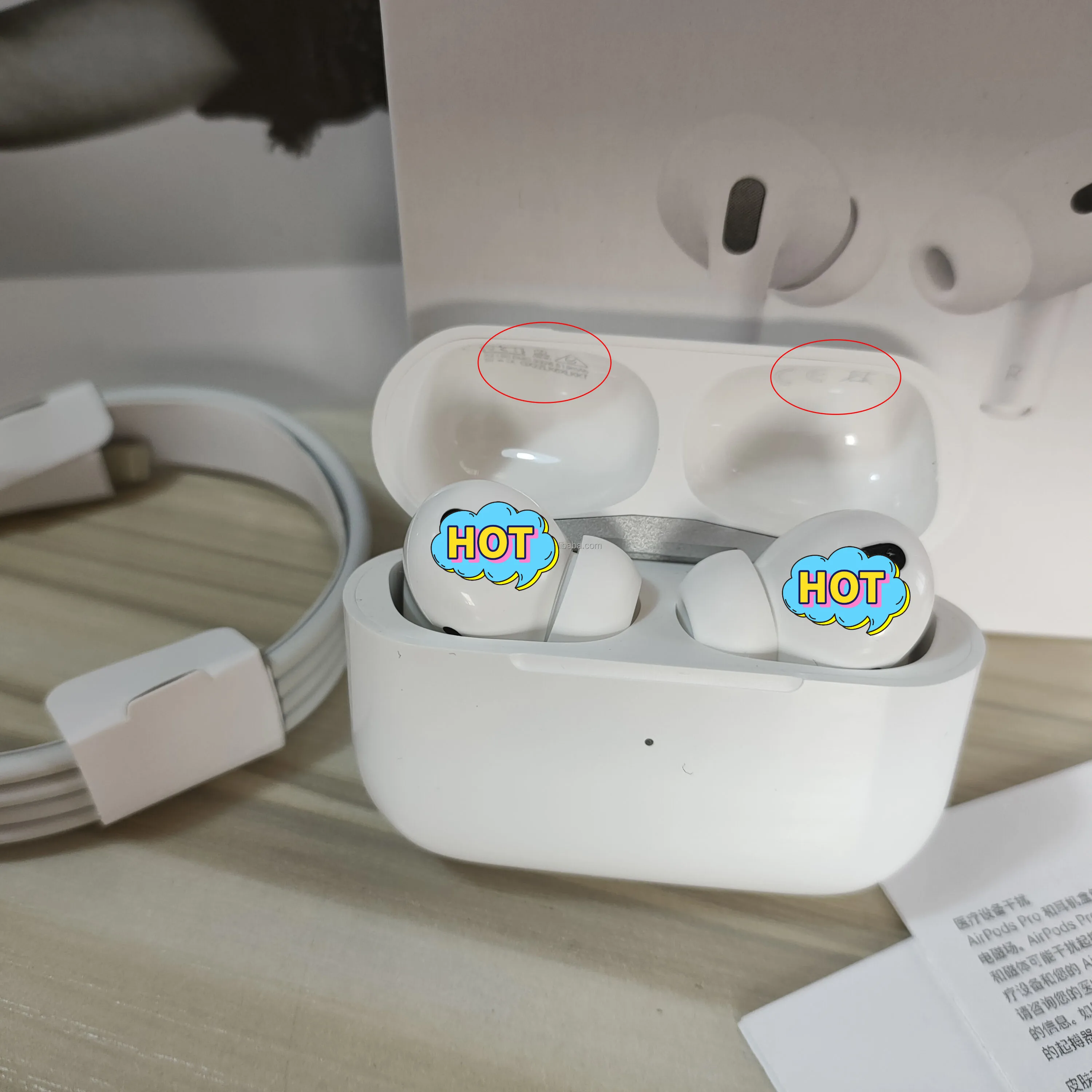 Best Quality Original 1:1 Aipods pro 3 Gen 3 Pods Wireless Earphone For Air pro 3, White
Best Quality Original 1:1 Aipods pro 3 Gen 3 Pods Wireless Earphone For Air pro 3, White