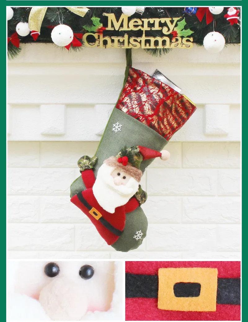 christmas tree ornaments christmas decoration felt stocking