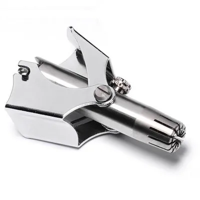 Portable Nose Hair Trimmer Practical Ear Hair Razor Manual Cutter Nasal Shaver For Man Convenient Portable Washable, Silver
Portable Nose Hair Trimmer Practical Ear Hair Razor Manual Cutter Nasal Shaver For Man Convenient Portable Washable, Silver