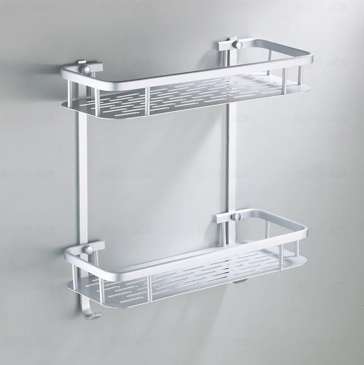Double-layer space aluminum placement multi-function bathroom storage bracket bathroom storage rack wit
Double-layer space aluminum placement multi-function bathroom storage bracket bathroom storage rack wit