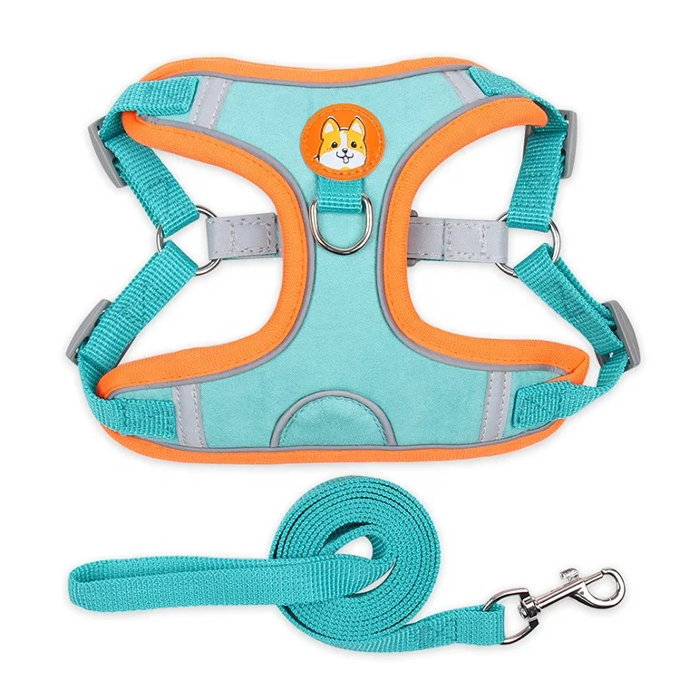 2021 Factory custom personalized pet outdoor durable training adjustable wholesale dog harness, 6 colors
2021 Factory custom personalized pet outdoor durable training adjustable wholesale dog harness, 6 colors