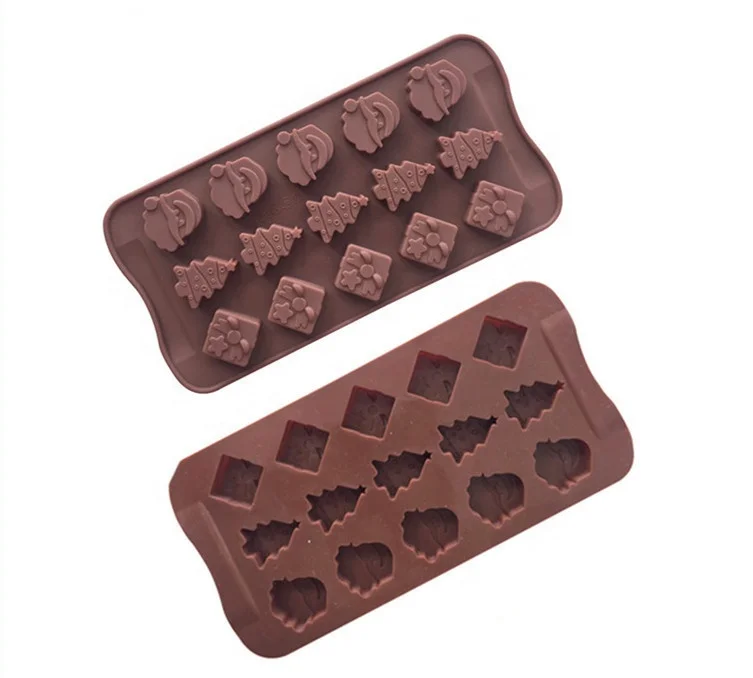 Christmas shape chocolate molds Santa Claus cake decorating tools Xmas candy silicone resin molds
Christmas shape chocolate molds Santa Claus cake decorating tools Xmas candy silicone resin molds