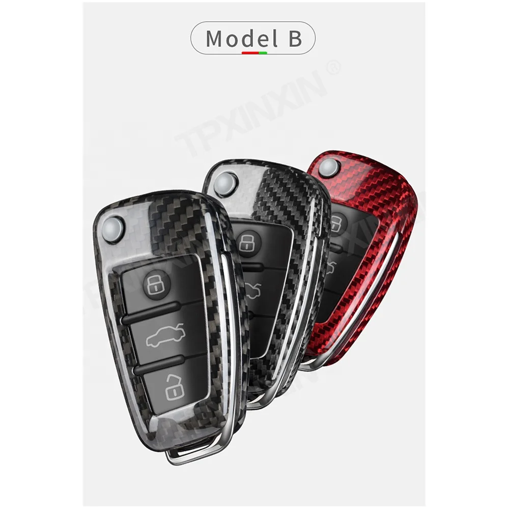 Carbon Fiber TPU Car Key Cover Case Protective Shell For AUDI A8 2018 2019+ Car Styling Accessories
Carbon Fiber TPU Car Key Cover Case Protective Shell For AUDI A8 2018 2019+ Car Styling Accessories