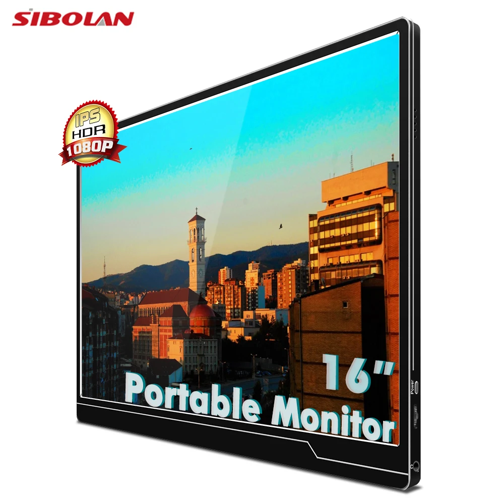 16 inch portable monitor Player Games Ps External Monitor For Home Entertainment Video Screen Usb-c Portable Display ips monitor
16 inch portable monitor Player Games Ps External Monitor For Home Entertainment Video Screen Usb-c Portable Display ips monitor