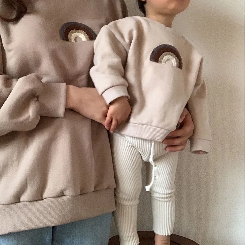 Mommy And Me Outfits New Girls Boys Outfits Cute Family Matching Clothes Girls Rainbow Loose Letters T-shirts Top
Mommy And Me Outfits New Girls Boys Outfits Cute Family Matching Clothes Girls Rainbow Loose Letters T-shirts Top