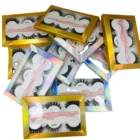 Factory wholesale price 3 Pairs 2020 New styles 25 mm 3 d mink eyelashes