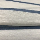 100% linen twill fabric for clothes single jersey knitted fabric
