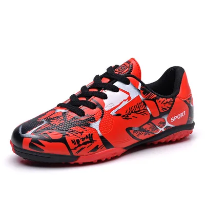 Summer New Resistant Non Slip Kids Football Shoes Students Sneakers Artificial Leather Vamp Mens Running Shoes
Summer New Resistant Non Slip Kids Football Shoes Students Sneakers Artificial Leather Vamp Mens Running Shoes