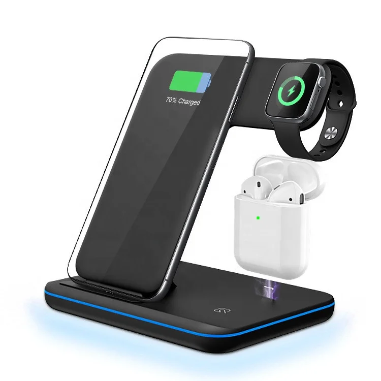 amazon top seller 2021 QI fast charging 3 in 1 wireless charger for iwatch for iPhone
amazon top seller 2021 QI fast charging 3 in 1 wireless charger for iwatch for iPhone