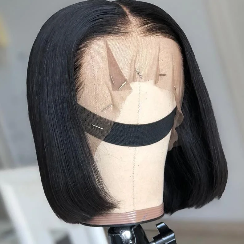 100 Virgin Human Straight Bob Hair front Lace Wig For Black Women Human Hair Lace Wig
100 Virgin Human Straight Bob Hair front Lace Wig For Black Women Human Hair Lace Wig