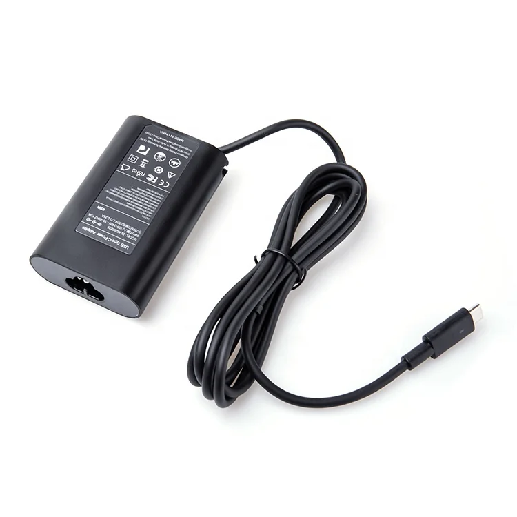 Suitable for Dell Tpye-C laptop charger 45W Thunderbolt 3 interface power adapter, Black
Suitable for Dell Tpye-C laptop charger 45W Thunderbolt 3 interface power adapter, Black