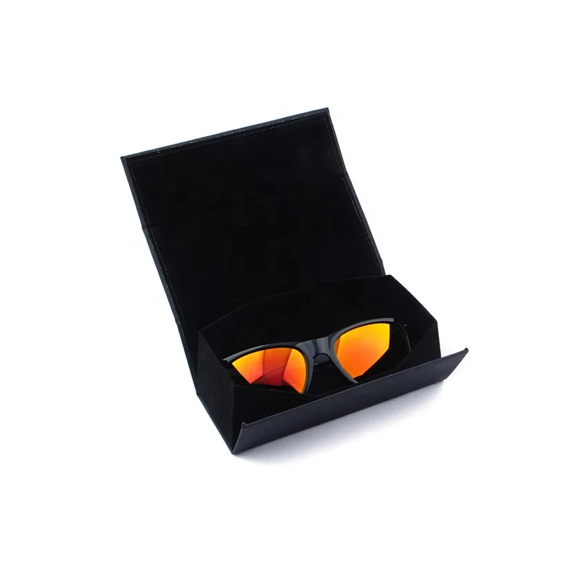 High quality cuboid rectangle sunglasses foldable case with custom logo, Pvc/leather
High quality cuboid rectangle sunglasses foldable case with custom logo, Pvc/leather