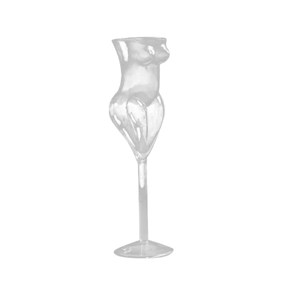 Fashion Crystal Transparent Creative Wine Glasses Female Body Sexy Whiskey Glass, Clear 
Fashion Crystal Transparent Creative Wine Glasses Female Body Sexy Whiskey Glass, Clear