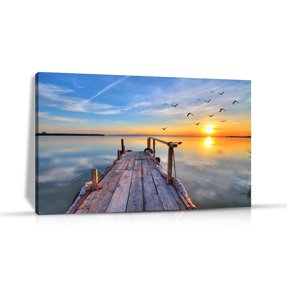 Pop Wall Hanging Unframed Seascape Canvas Painting Sunset Landscape Picture Custom Canvas Prints
Pop Wall Hanging Unframed Seascape Canvas Painting Sunset Landscape Picture Custom Canvas Prints