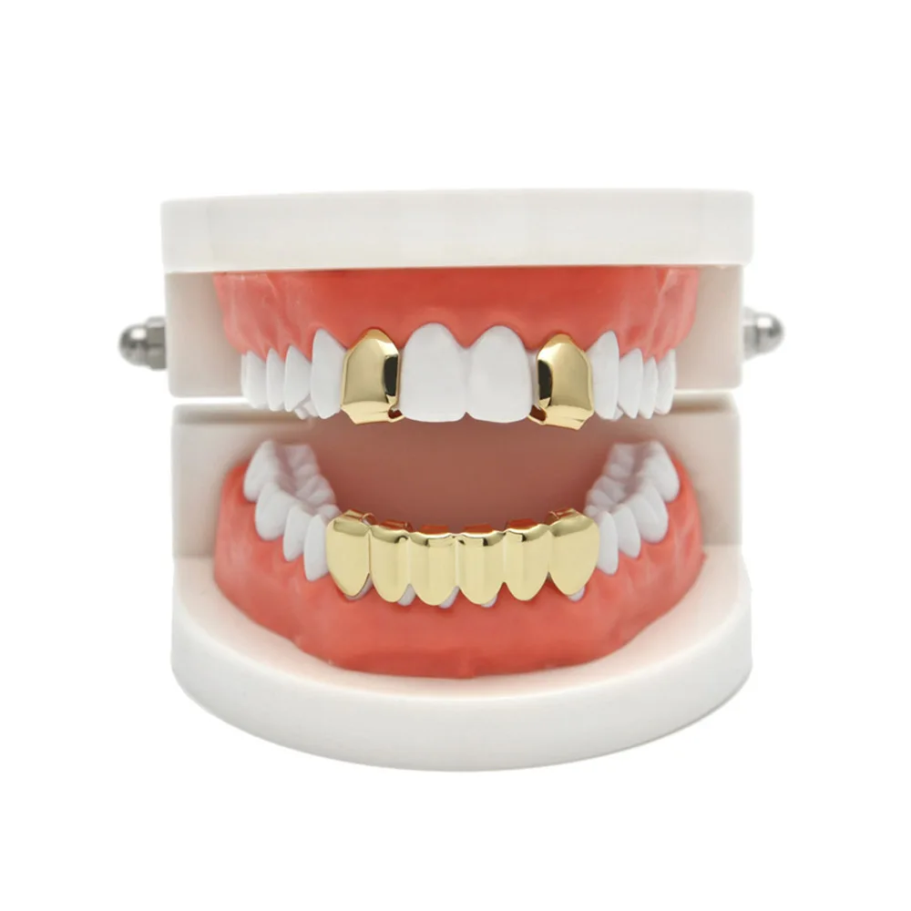 Hot Selling Halloween Holiday Multi Colors Body Brass Silicone Hip Hop Teeth Grillz, Gold/silver/rose gold/black
Hot Selling Halloween Holiday Multi Colors Body Brass Silicone Hip Hop Teeth Grillz, Gold/silver/rose gold/black