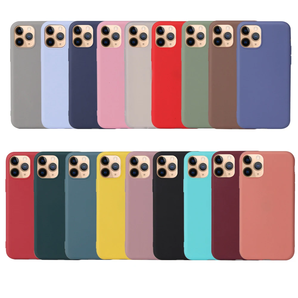 Soft TPU Silicone Case For iphone 13 11 Pro Max 12 Mini SE 2020 7 8 Plus X XR XS MAX 6 6S Cover Matte Candy Shockproof
Soft TPU Silicone Case For iphone 13 11 Pro Max 12 Mini SE 2020 7 8 Plus X XR XS MAX 6 6S Cover Matte Candy Shockproof