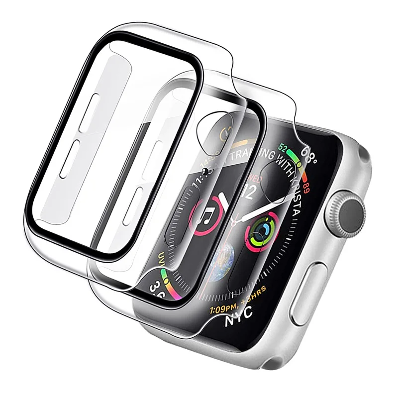 Anti-Scratch Watch Case With Screen Protector Smart Watch Protective Cover Cases For Apple Watch Series 6 Case 44mm 40mm
Anti-Scratch Watch Case With Screen Protector Smart Watch Protective Cover Cases For Apple Watch Series 6 Case 44mm 40mm