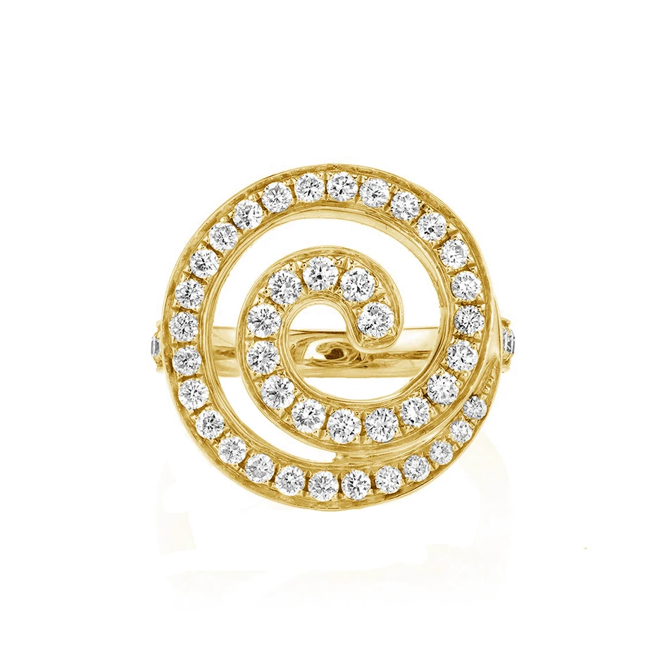 925 Silver Ring Jewelry Wholesale 925 Sterling Silver 18K Gold Plated Cubic Zircon Whirlpool Ring
925 Silver Ring Jewelry Wholesale 925 Sterling Silver 18K Gold Plated Cubic Zircon Whirlpool Ring