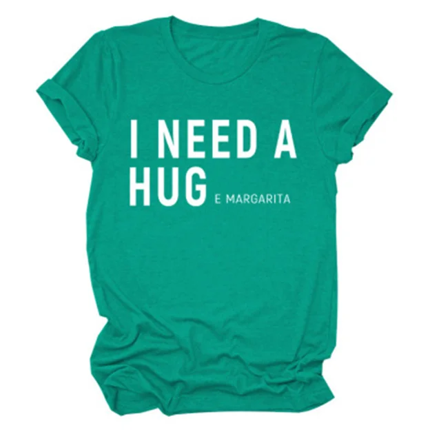 Summer simple letter printing fashion trend women's short-sleeved T-shirt, Picture color
Summer simple letter printing fashion trend women's short-sleeved T-shirt, Picture color