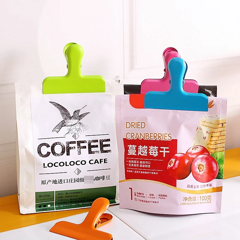 Stainless Steel Sealing Clip Bag Chip Fresh Food Clips Photo File Clamps Assorted Colors Air Tight Seal Grip for Kitchen Seal
Stainless Steel Sealing Clip Bag Chip Fresh Food Clips Photo File Clamps Assorted Colors Air Tight Seal Grip for Kitchen Seal