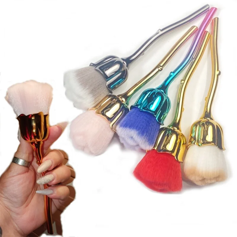 1 Pc Nail Art Brush Soft Clean Dust Powder Pink Rose Flower Shape Foundation Powder Makeup Brushes Nail Dust Brush
1 Pc Nail Art Brush Soft Clean Dust Powder Pink Rose Flower Shape Foundation Powder Makeup Brushes Nail Dust Brush
