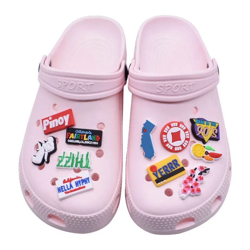 New Croc Clog Charm Soft PVC Custom diy Shoe Charm for kid Clog Accessory croc charms Wholesale Shoe decoration
New Croc Clog Charm Soft PVC Custom diy Shoe Charm for kid Clog Accessory croc charms Wholesale Shoe decoration