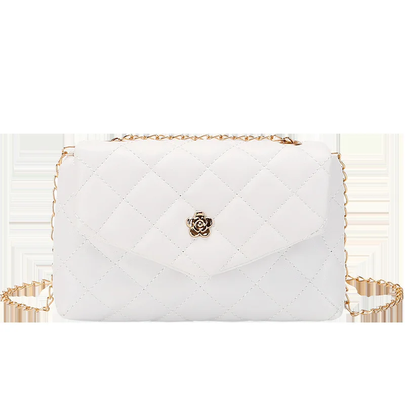 Ladies New Spring And Summer Fashion Trendy One-shoulder Chain Pu Flower Crossbody Women Bag
Ladies New Spring And Summer Fashion Trendy One-shoulder Chain Pu Flower Crossbody Women Bag