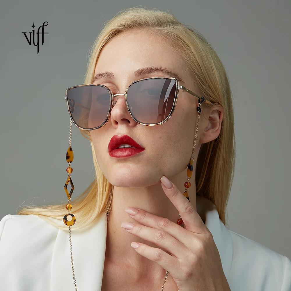 HM19549 Oversize Sunglasses Neck Strap Lanyard Eyewears Women Tortoiseshell Sunglasses with Chains
HM19549 Oversize Sunglasses Neck Strap Lanyard Eyewears Women Tortoiseshell Sunglasses with Chains