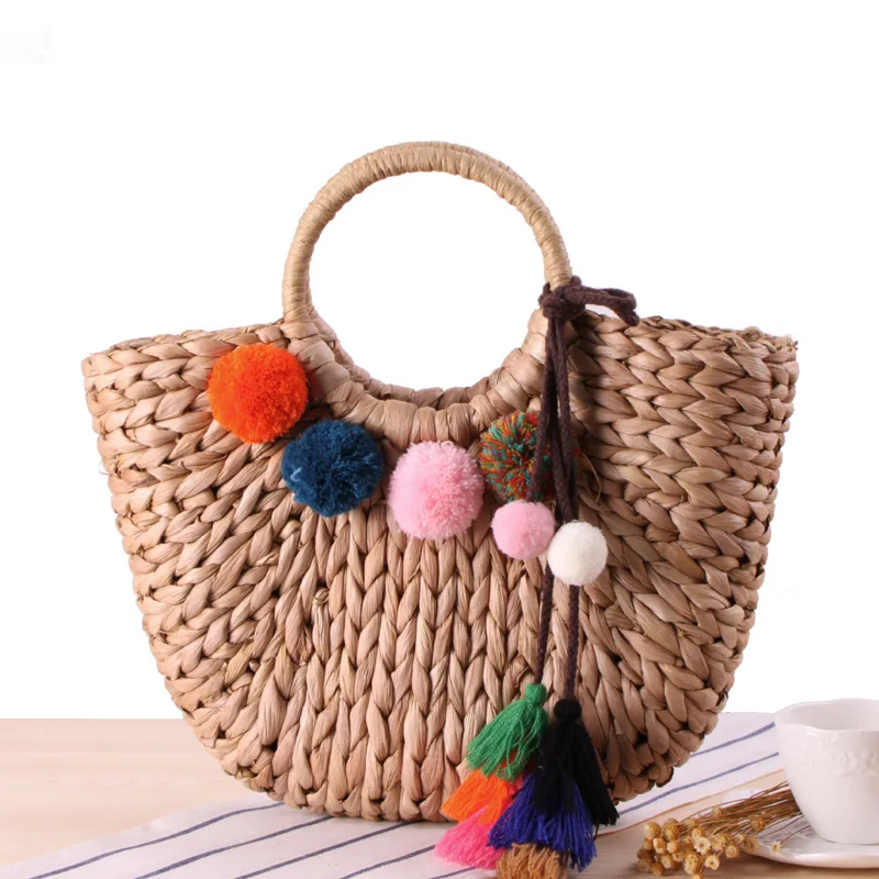 Chiyo new style handmade straw bags women handbags beach bag handbags ladies, As picture
Chiyo new style handmade straw bags women handbags beach bag handbags ladies, As picture