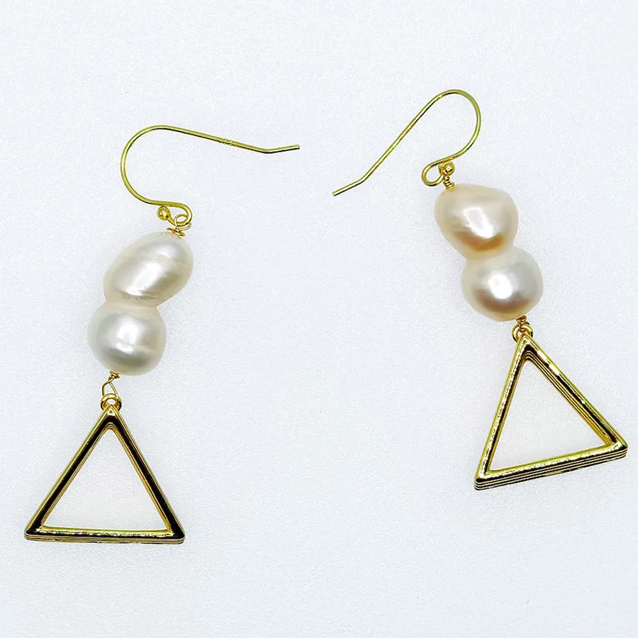 E580 New Design Matte Silver Drop Earring S925 Silver Hooks Gold Irregular Long Pearl Jewelry
E580 New Design Matte Silver Drop Earring S925 Silver Hooks Gold Irregular Long Pearl Jewelry
